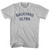 Backyard Ultra Adult Cotton T-Shirt - Cool Grey