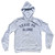 Leave Me Alone Adult Cotton Hoodie - White