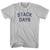 Stack Days Adult Cotton T-Shirt - Cool Grey