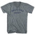 Twelve Sleep County Tri-Blend V-Neck Womens Junior Cut T-Shirt - Athletic Grey