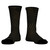 Multiple Lines Pattern Athletic Crew Socks - Brown Dark and Black