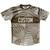Multiple Lines Pattern Custom Finish Line  Running Shirt Track Cross Made In USA - Brown Dark and White
