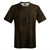 Multiple Lines Pattern Lacrosse Shooter Shirt - Brown Dark and Black
