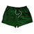 Multiple Lines Pattern 2.5" Swim Shorts Made in USA - Green Kelly and Black