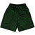 Multiple Lines Pattern Basketball Practice Shorts Made In USA - Green Forest and Black Multiple Lines Pattern Basketball Practice Shorts Made In USA - Green Forest and Black