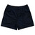 Multiple Lines Pattern Rugby Shorts Made In USA - Blue Navy and Black