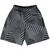 Multiple Lines Pattern Basketball Practice Shorts Made In USA - Grey Dark and Black Multiple Lines Pattern Basketball Practice Shorts Made In USA - Grey Dark and Black