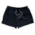 Multiple Lines Pattern 2.5" Swim Shorts Made in USA - Blue Navy and Black