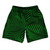 Multiple Lines Pattern Athletic Running Fitness Exercise Shorts 7" Inseam Shorts Made In USA - Green Kelly and Black Multiple Lines Pattern Athletic Running Fitness Exercise Shorts 7" Inseam Shorts Made In USA - Green Kelly and Black