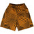 Multiple Lines Pattern Basketball Practice Shorts Made In USA - Orange Tennessee and Black Multiple Lines Pattern Basketball Practice Shorts Made In USA - Orange Tennessee and Black