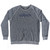Hockey Adult Tri-Blend Sweatshirt - Athletic Grey