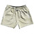 Multiple Lines Pattern 5" Swim Shorts Made in USA - Vegas Gold and White