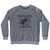 Venezia Lion and Sword Design (Black Artwork) Adult Tri-Blend Sweatshirt - Athletic Grey