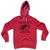 Venezia Lion and Sword Design (Black Artwork) Tri-Blend Hoodie - Red