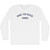 Make 'em Dance Vance Adult Cotton Long Sleeve T-shirt - White