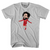 ADULT MEDIUM- Mo Salah Liverpool Soccer Caricature Adult Cotton T-Shirt - Cool Grey- Final Sale Z480
