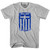 Greece Hellas Crest T-shirt-Adult - Heather Grey