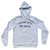 I Stand With Big Balls Adult Cotton Hoodie - White
