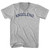 Angeleno Adult Cotton V-neck T-shirt - Grey Heather