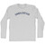 Candlestick Adult Cotton Long Sleeve T-shirt - Grey Heather
