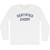 Certified Zaddy Adult Cotton Long Sleeve T-shirt - White