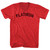 Flatiron Adult Tri-Blend V-neck T-shirt - Athletic Red