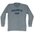 Favorite Dad Adult Tri-Blend Long Sleeve T-shirt - Athletic Grey