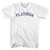 Flatiron Womens Cotton Junior Cut T-Shirt - White
