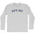 Kips Bay Adult Cotton Long Sleeve T-shirt - Grey Heather