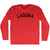 Laguna Adult Tri-Blend Long Sleeve T-shirt - Athletic Red
