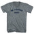 Mr. Thursday Night Tri-Blend V-neck Womens Junior Cut T-shirt - Athletic Grey