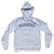 Powers Adult Cotton Hoodie - White