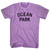 Ocean Park Adult Tri-Blend T-shirt - Athletic Purple