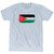 Jordan Country Flag Adult Tri-Blend T-shirt - Athletic White