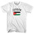 Jordan Country Flag Heritage Womens Cotton Junior Cut T-Shirt - White