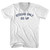 Stocks Only Go Up Adult Cotton V-neck T-shirt - White
