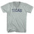 Ticas Adult Tri-Blend V-neck T-shirt - Athletic Cool Grey