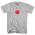 Japan Country Flag Youth Cotton T-shirt - Grey Heather