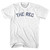 The Rec Womens Cotton Junior Cut T-Shirt - White