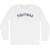 Tightwad Adult Cotton Long Sleeve T-shirt - White