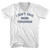 I Don't Have Work Tomorrow Adult Cotton V-neck T-shirt - White