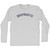 Boombastic Adult Cotton Long Sleeve T-shirt - Grey Heather