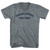 Chicago Cracker Thin Crust Tri-Blend V-neck Womens Junior Cut T-shirt - Athletic Grey