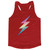 Lightning Bolt Running Track Tops Made In USA - Red