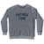 Father Time Adult Tri-Blend Sweatshirt - Athletic Grey