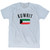 Kuwait Country Flag Heritage Adult Tri-Blend T-shirt - Athletic White Kuwait Country Flag Heritage Adult Tri-Blend T-shirt - Athletic White