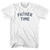 Father Time Youth Cotton T-shirt - White