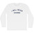 I Will Never Change Adult Cotton Long Sleeve T-shirt - White