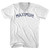 MAXIMUM Adult Cotton V-neck T-shirt - White