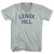 Lenox Hill Adult Tri-Blend V-neck T-shirt - Athletic Cool Grey
